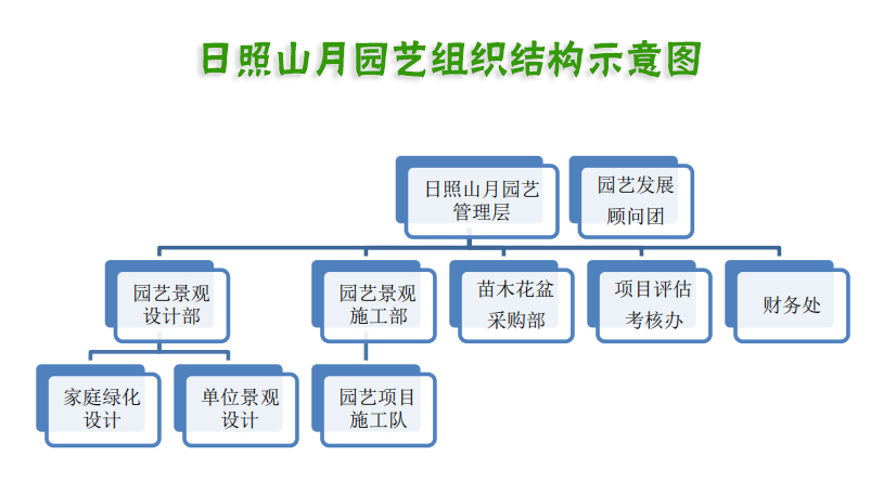 日照山月园艺组织结构示意图